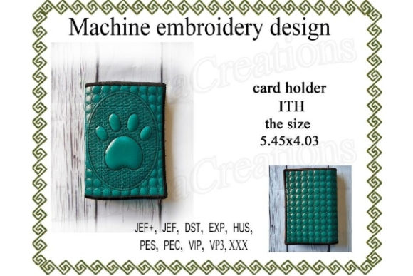 Card Case in the Hoop - Paw: A Designer’s Review