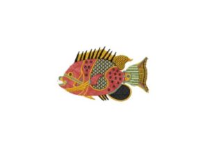 Douwing-admiral Plate: A Vintage Fish Design Review