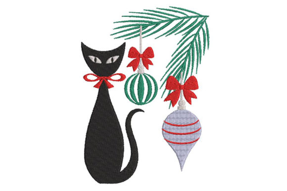 Review: Christmas with a Cute Black Cat Design